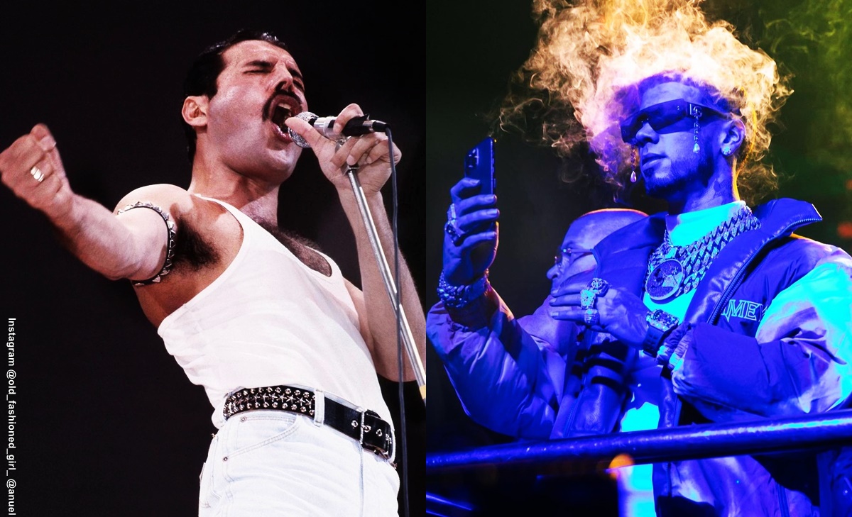 Compararon a Freddie Mercury con Anuel AA (Video)