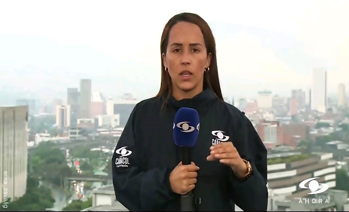 Érika Zapata de 'Noticias Caracol' nuevamente es tendencia por sus frases