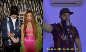Fans de Piqué y Clara Chía respondieron la tiradera de Shakira con tremenda canción