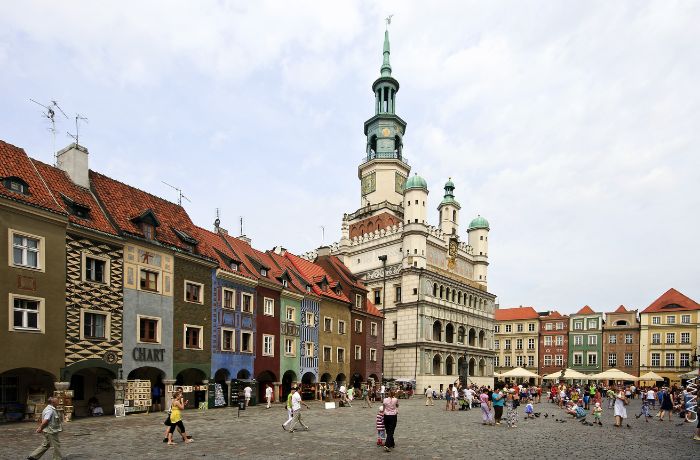 Foto de una ciudad de Polonia