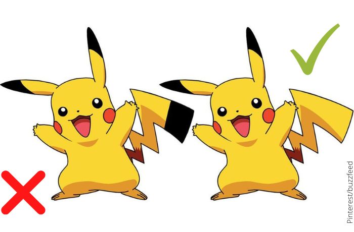 Ilustración de dos Pikachu diferentes