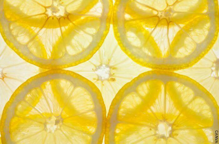 Foto de rodajas de limones