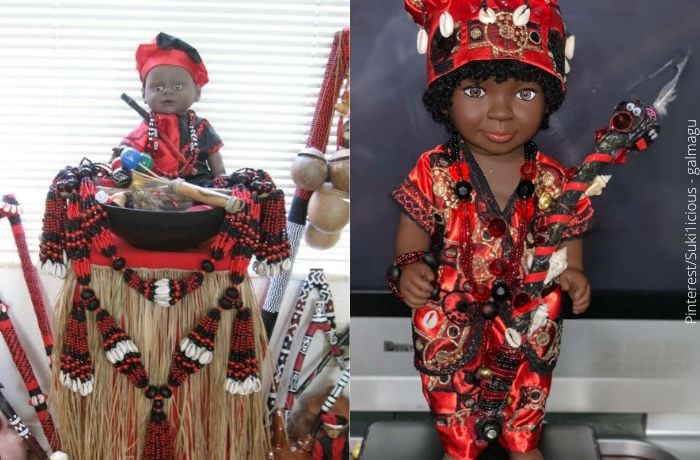 Fotos de figuras de Elegua