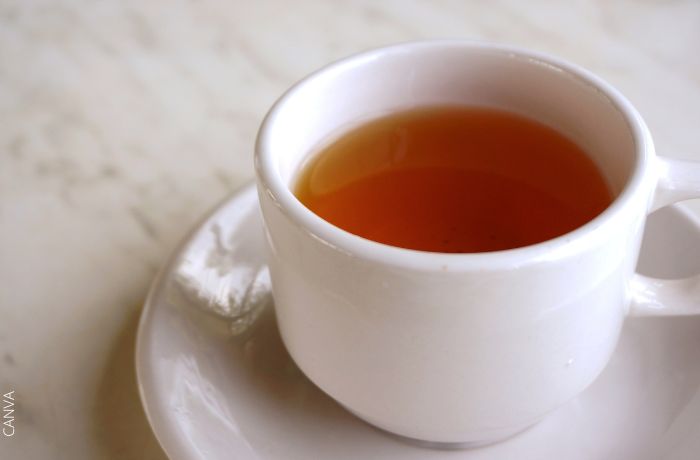 Foto de una taza de té
