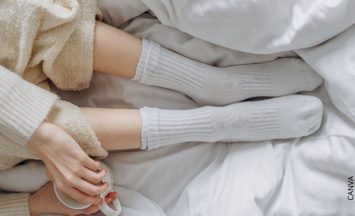 ¿Es malo dormir con medias? Te resolvemos las dudas