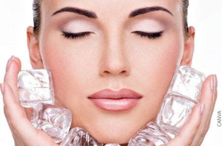 ¿Para qué sirve el hielo en la cara? Correrás a probarlo