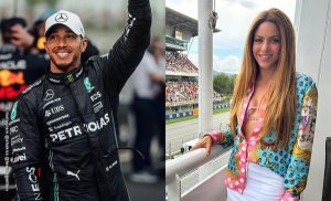 Lewis Hamilton invitó a Shakira a su carrera de Fórmula 1 en Barcelona