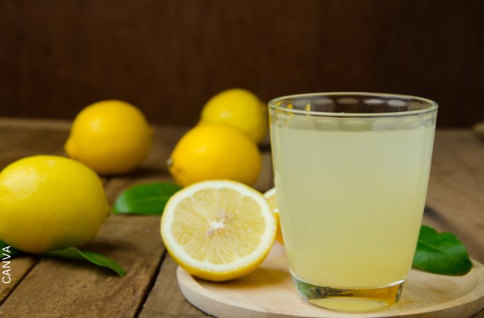 Foto de jugo de limón
