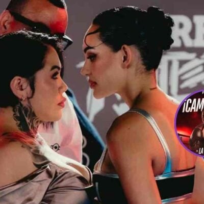 mensaje de Andrea Valdiri a Yina Calderón después de la batalla