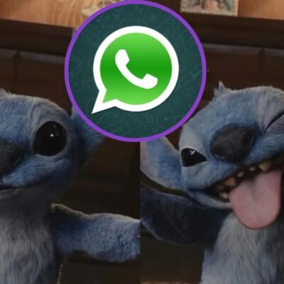 'Lilo y Stitch' en WhatsApp