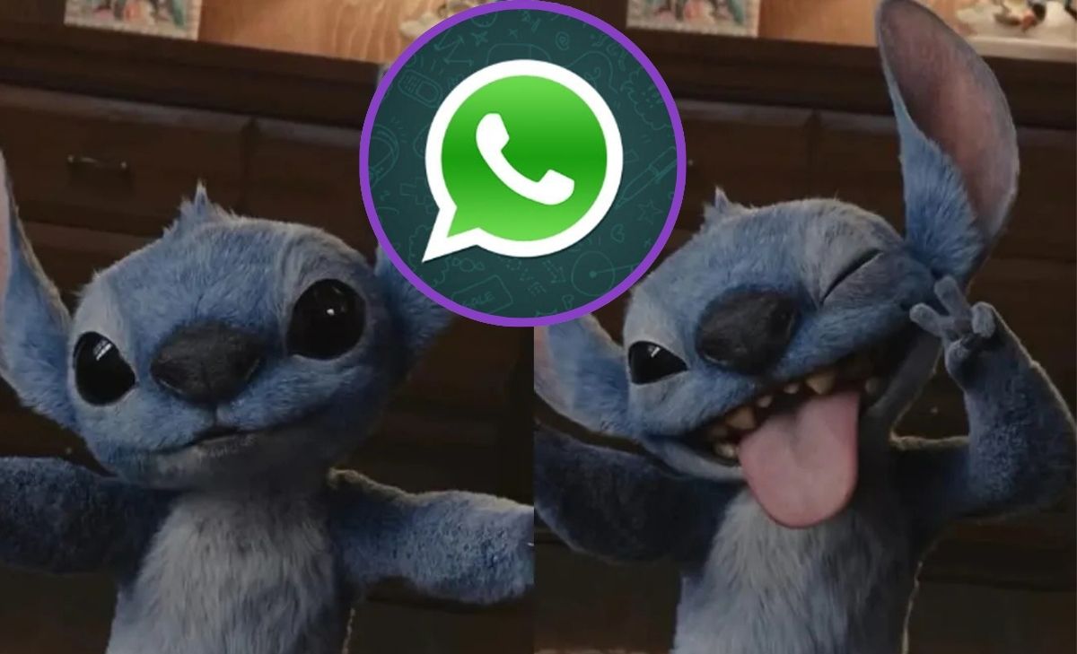 'Lilo y Stitch' en WhatsApp
