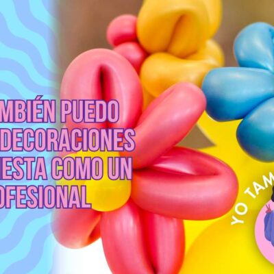 cómo hacer decoraciones de globos para fiestas