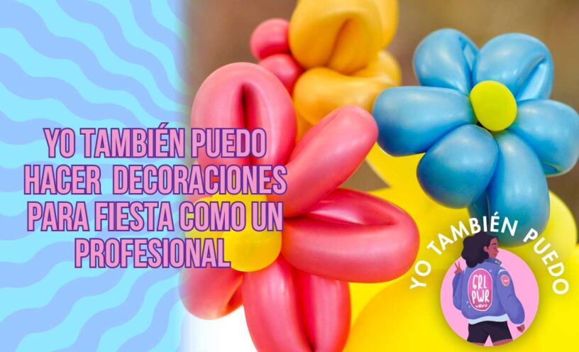 cómo hacer decoraciones de globos para fiestas