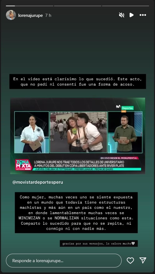 Periodista fue víctima de acoso