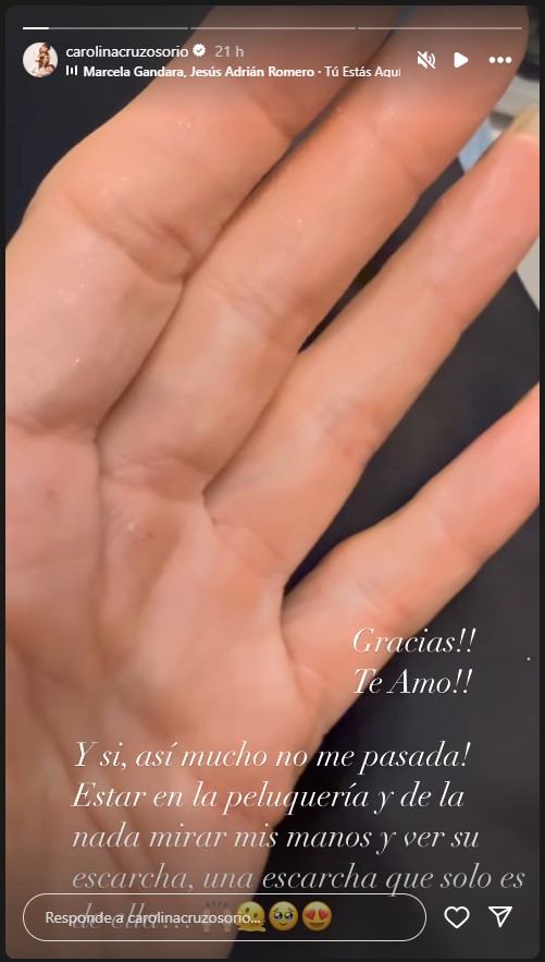 experiencia paranormal de Carolina Cruz