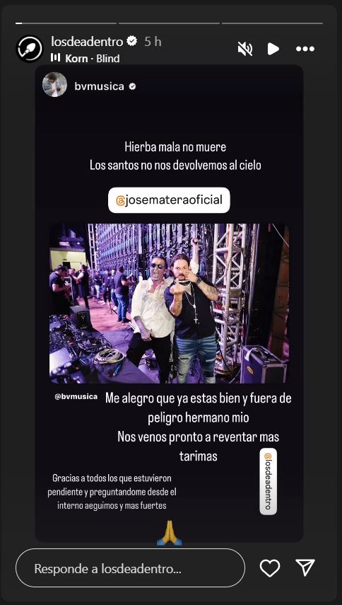 pronunciamiento de los de adentro