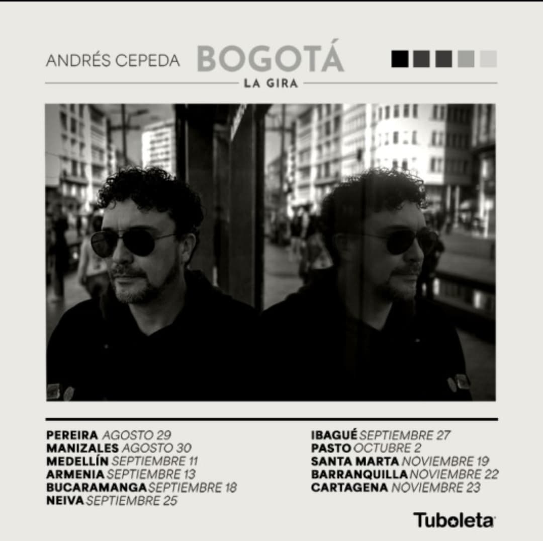 gira de Andrés Cepeda