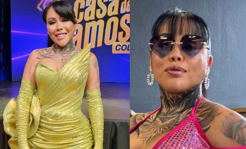 Yina Calderón cuando no tenía cirugías