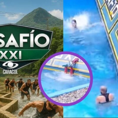 A participante de 'El Desafío siglo XXI' se le cayeron los cucos en plena competencia