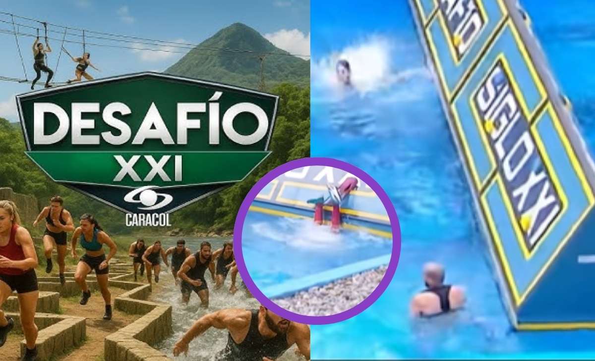 A participante de 'El Desafío siglo XXI' se le cayeron los cucos en plena competencia