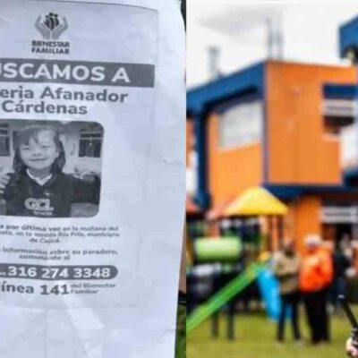 colegio habría modificado el lugar de los hechos tras la desaparición de Valeria Afanador