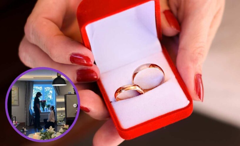 Actriz le pidió matrimonio a su novio
