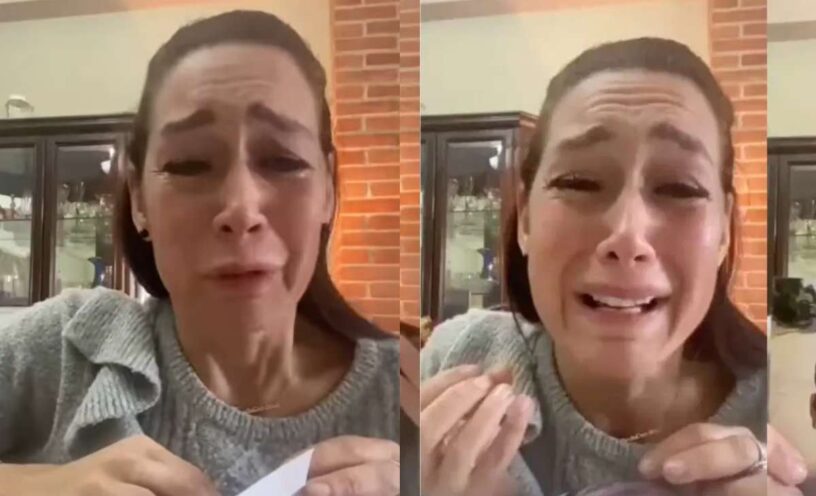 actriz que denunció la desaparición de su hijo