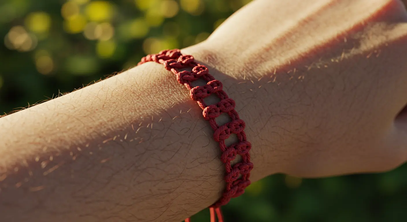 Pulsera Roja en la Mano Izquierda: Protección, Significado y Cómo Activar su Poder