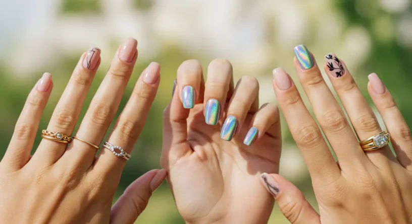 diseños de uñas para julio