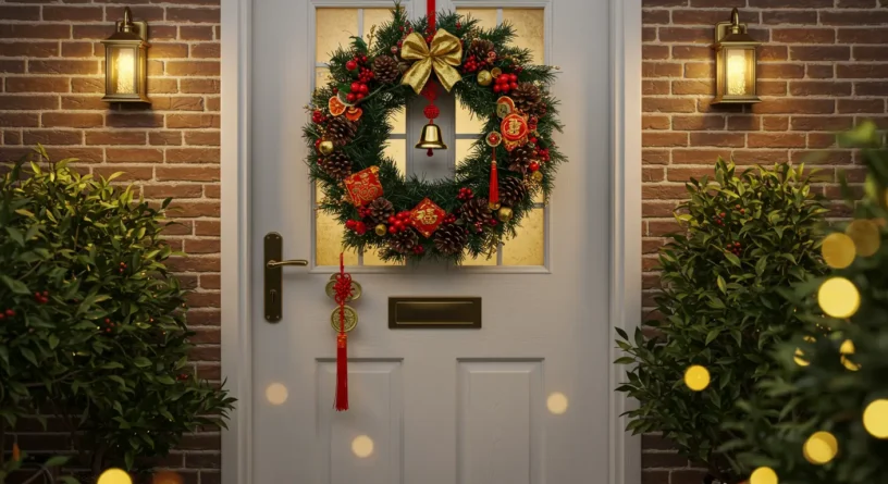 Atrae la abundancia: decora tu puerta en Navidad y recibe el año nuevo con buena energía