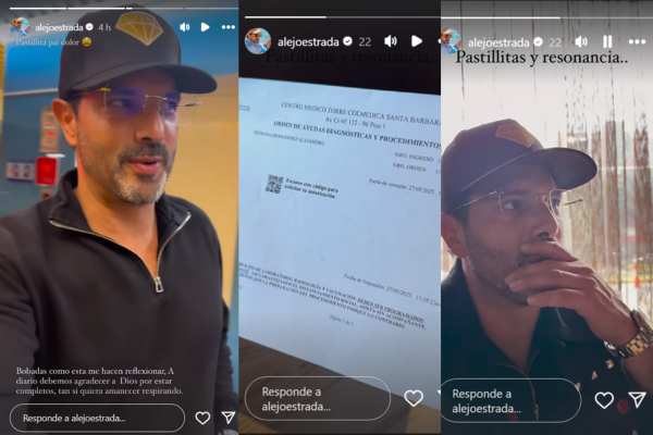 problema de salud de Alejandro Estrada