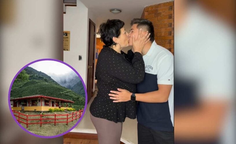 Alina Lozano regaló finca a sus suegros