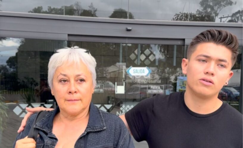Alina Lozano y Jim se distanciaron