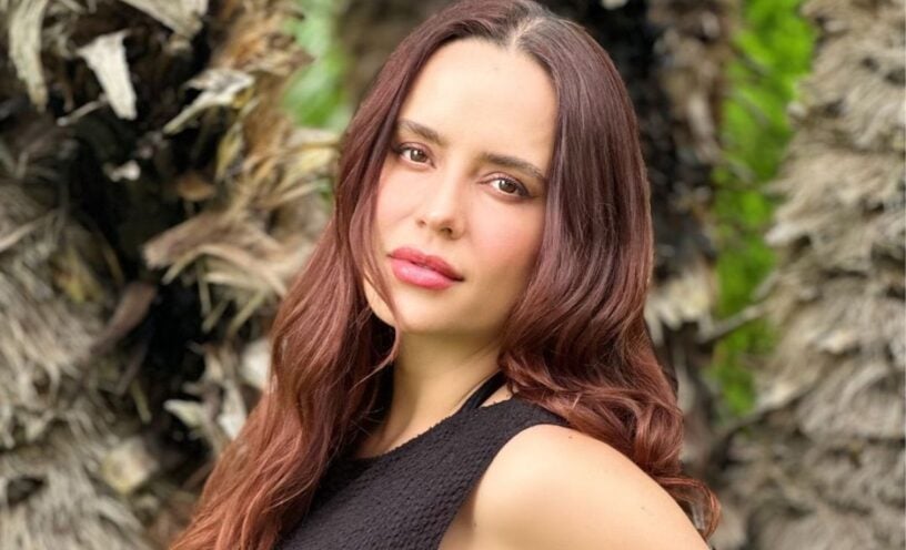 Ana Lucía Domínguez dejó ver fotos de su embarazo