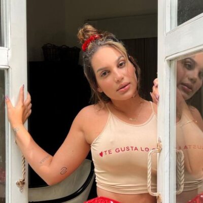 Andrea Valdiri posó como Marimar