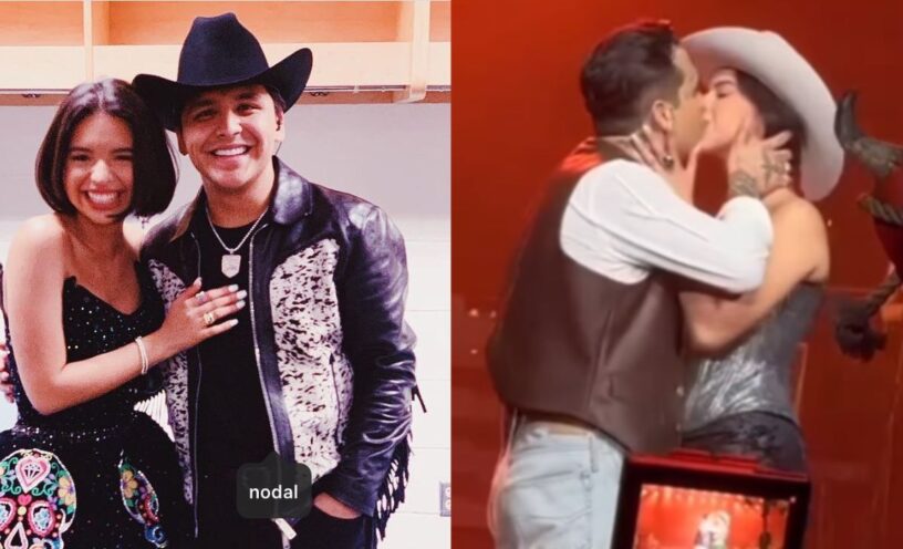 Ángela Aguilar habría sido chantajeada por su noviazgo con Nodal.