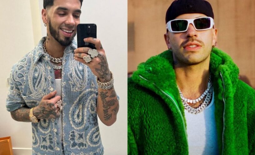 Anuel reaccionó a la comparación con Feid