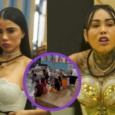 Así fue la pelea entre Karina García y Yina Calderón en 'La Mansión de Luinny'