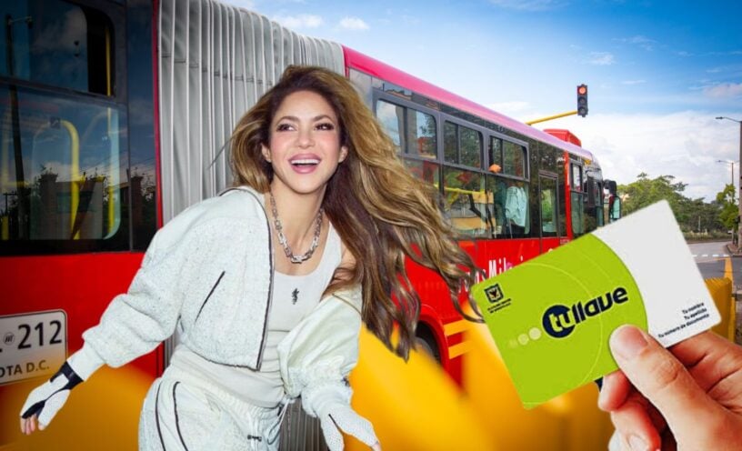 Transmilenio concierto Shakira