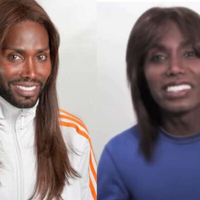 antes y después de Nerú Martínez