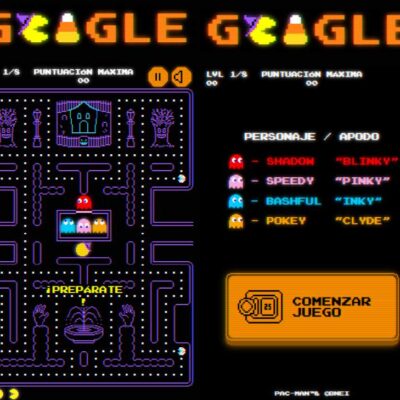 Pacman en Google