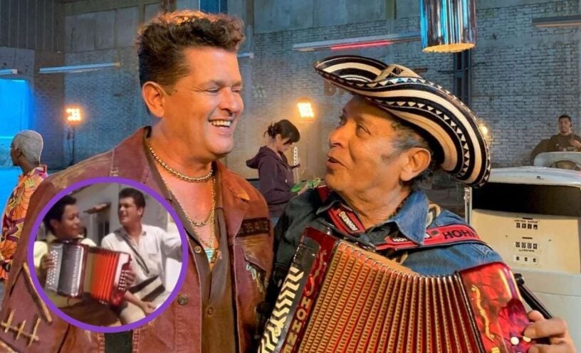Así se conocieron Carlos Vives y Egidio Cuadrado