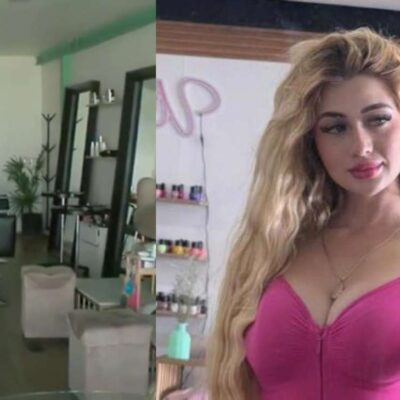 Audio paranormal de la peluquería donde asesinaron a la influencer Valeria Márquez