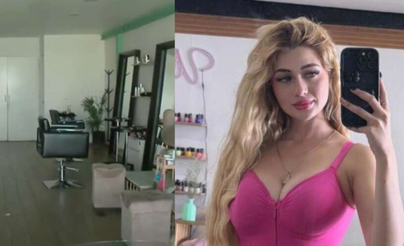 Audio paranormal de la peluquería donde asesinaron a la influencer Valeria Márquez