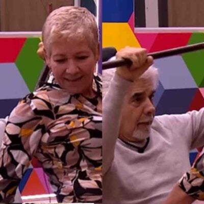 baile entre La Abuela y Mauricio Figueroa en La Casa de los Famosos Colombia