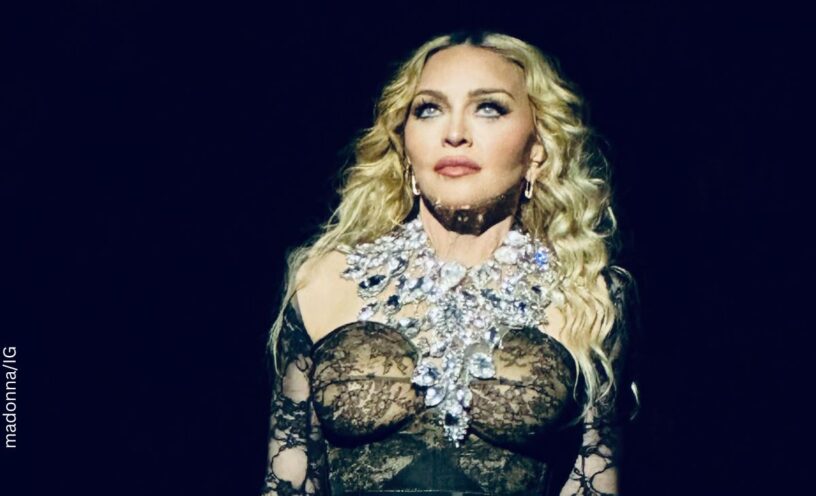 caída de Madonna en un concierto en Seattle