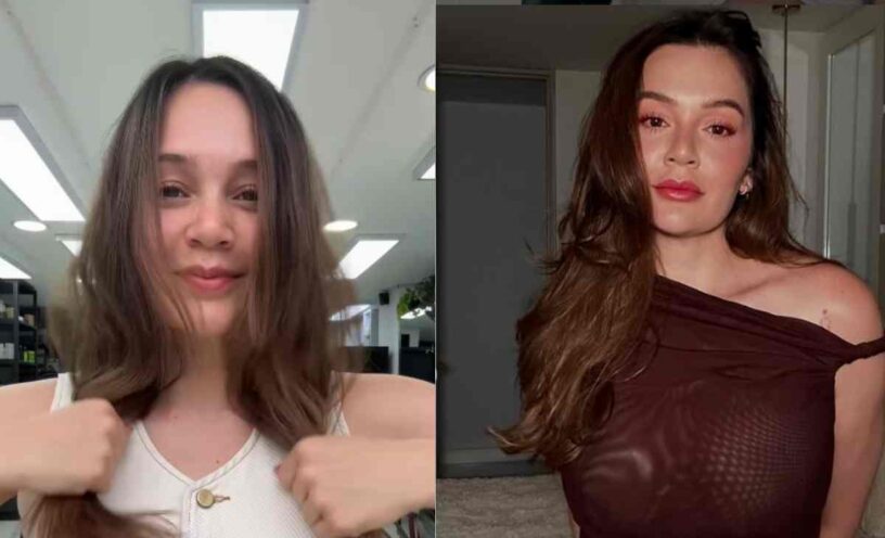 cambio de look de Lina Tejeiro