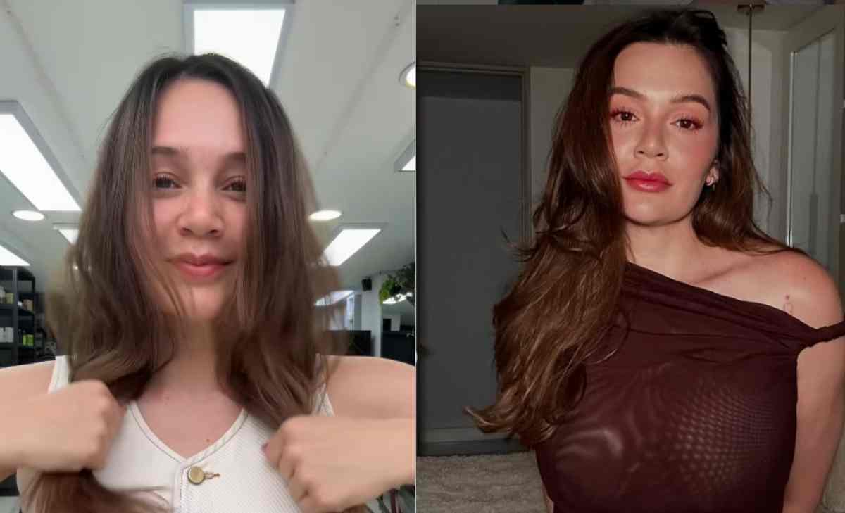 cambio de look de Lina Tejeiro