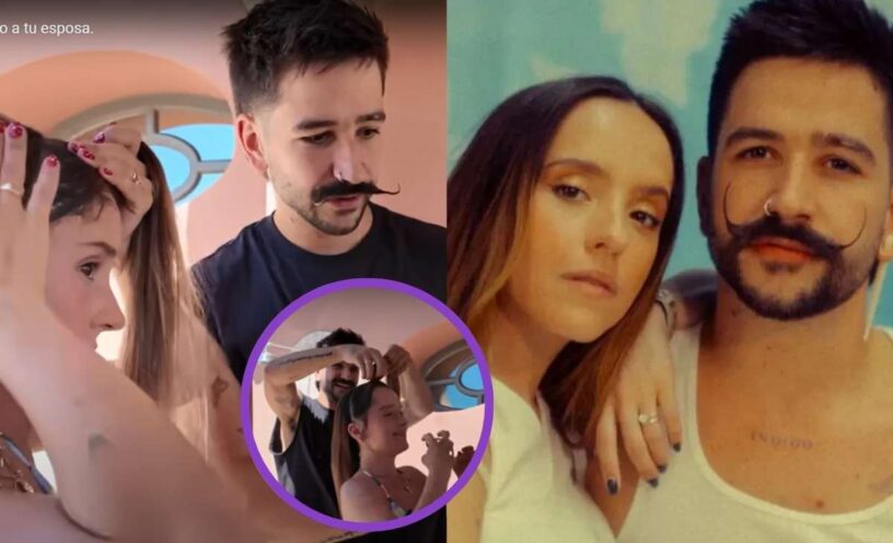 Camilo le hizo cambio de look a Evaluna y sorprendió a todos