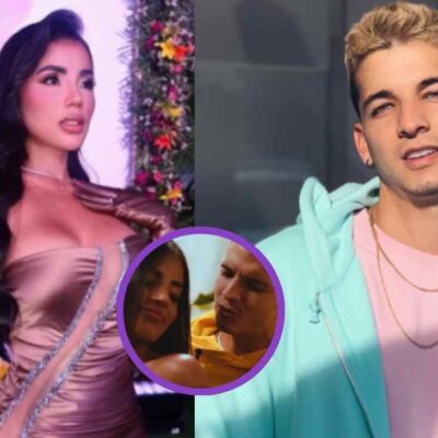 como lucía Karina García en un video de Legarda